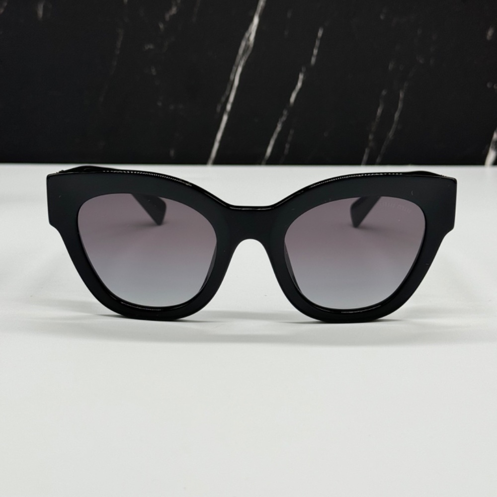 MIU MIU SMUO1Y 1AB5D1
WOMEN SUNGLASSES MUOTYS 1A-5D1 BLACK GREY EYEWEAR - Picture 5 of 15